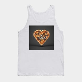 Heart shaped pizza Tank Top